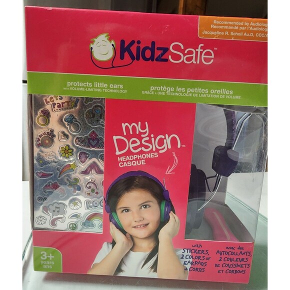 KidzSafe My Design DIY Headphones Audiologist Recommended - Picture 1 of 5